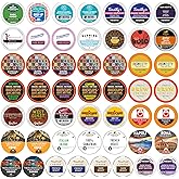 Crazy Cups Premium Bold Dark Roast -Coffee Bulk Variety Pack, 50 Count(Pack of 1)