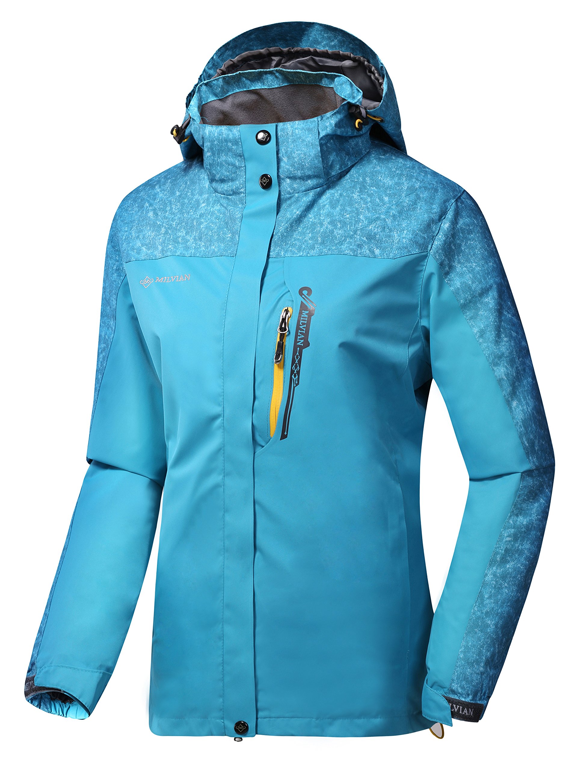 Diamond Candy Women Waterproof Hooded Jacket Softshell Sportswear