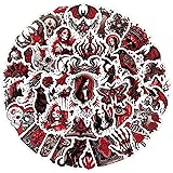 Ychsring Dark Romance Goth Stickers - 50 Pcs Gothic