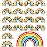 lot 30PCS Rainbow Pride Pins Gay Pride Flag LGBT Enamel Lapel Pin Pin Decoration for Clothes and Bags
