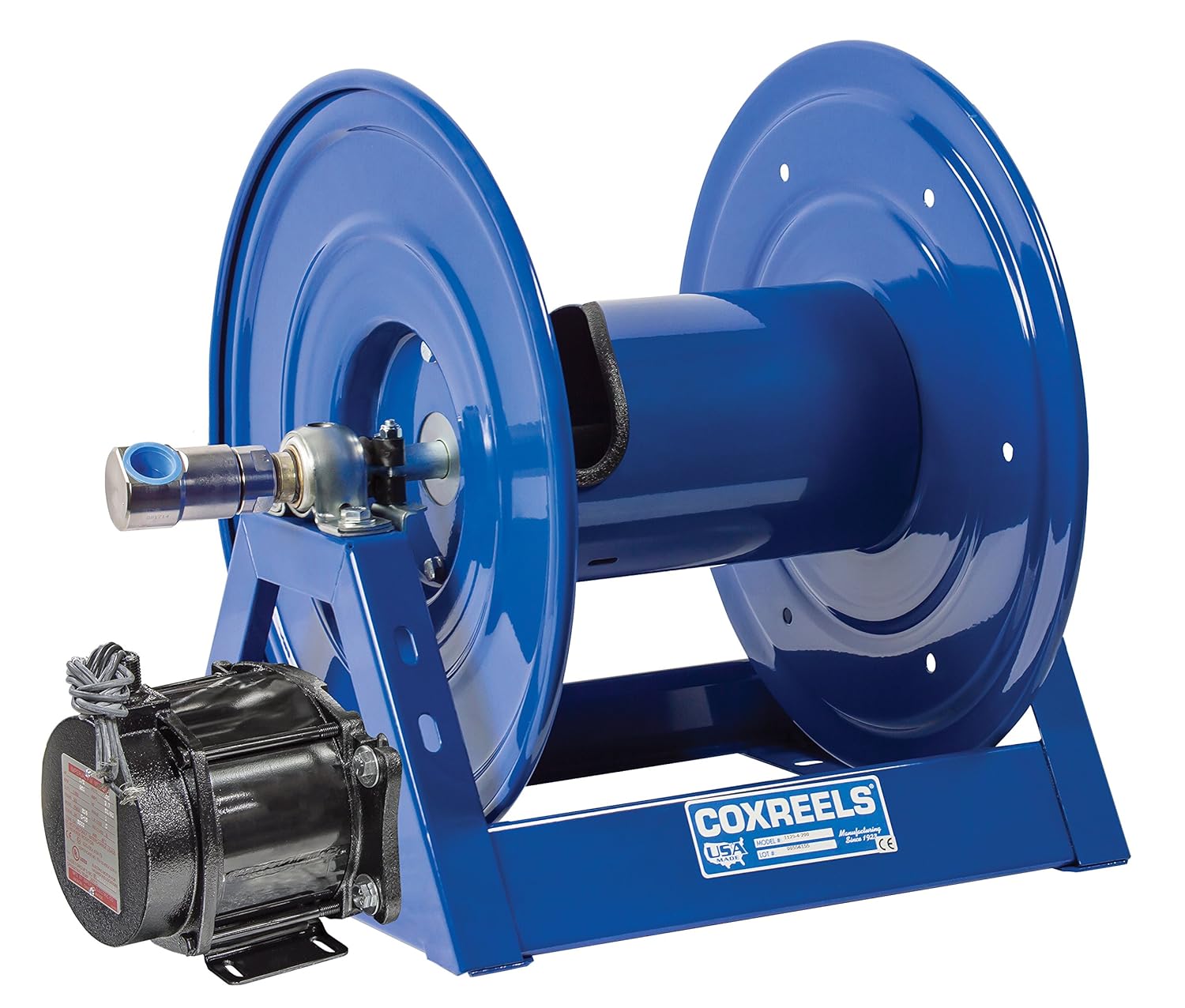 Coxreels HP1125-4-500-ED 12 VDC 1/2 hp Motorized Hose Reel 1/2