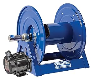 Coxreels HP1125-4-500-ED 12 VDC 1/2 hp Motorized Hose Reel 1/2