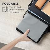 kwmobile Dust Cover for 55 inch TV Fabric Case Indoor Protector Light Grey view 6