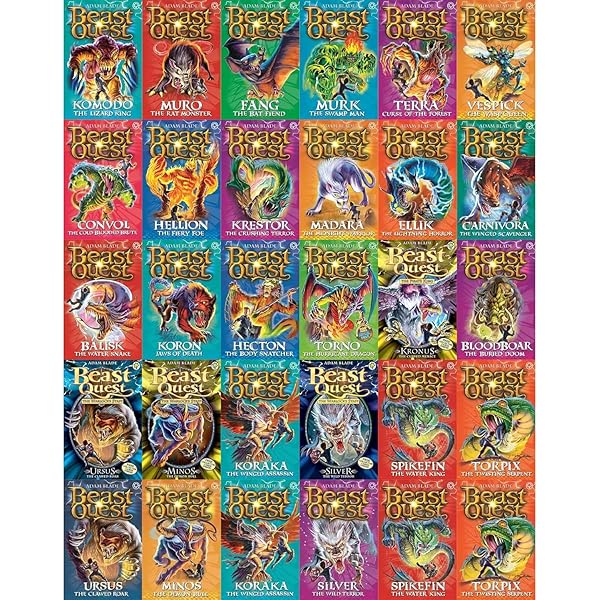 Beast Quest The Hero Collection & The Battle Collection (Series 1