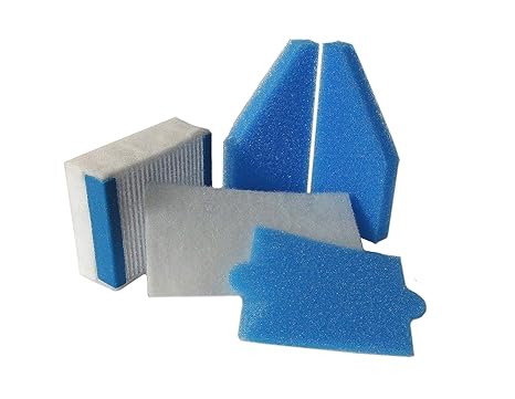 Kallefornia 5-teiliges HEPA Filterset Kallefornia K769 passend für Thomas Perfect Air Animal Pure und Perfect Air Allergy Pur