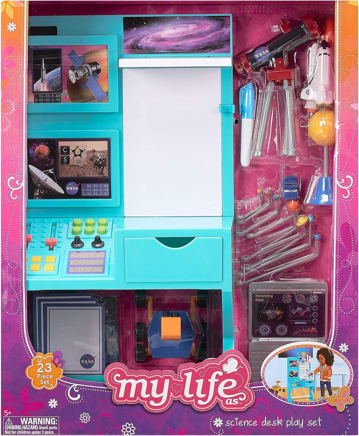 my life as desk playset