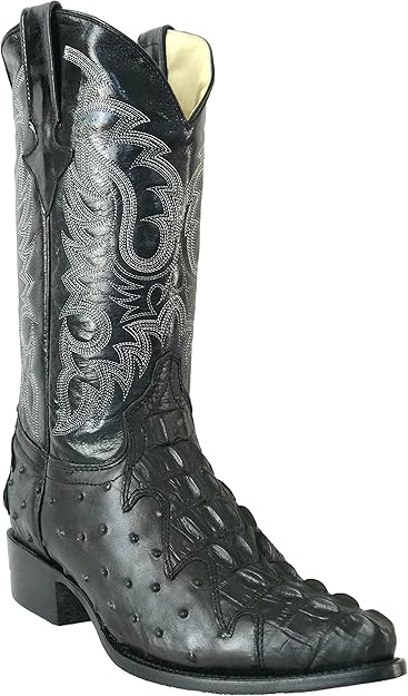 botas de avestruz y cocodrilo