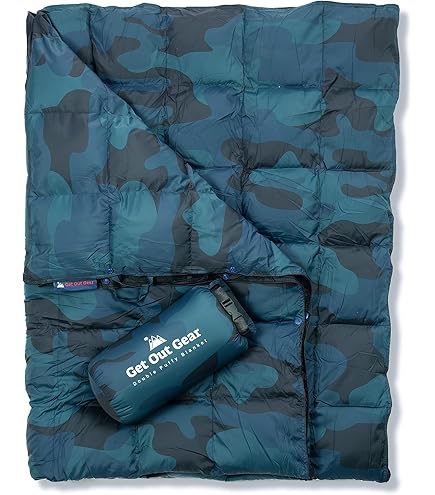 Amazon.com: KAMMOK Mountain Blanket - Ultra-Plush Fleece, Water