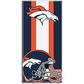 Northwest NFL Denver Broncos Unisex-Adult Beach Towel, 30" x 60", Zone Read Legacy