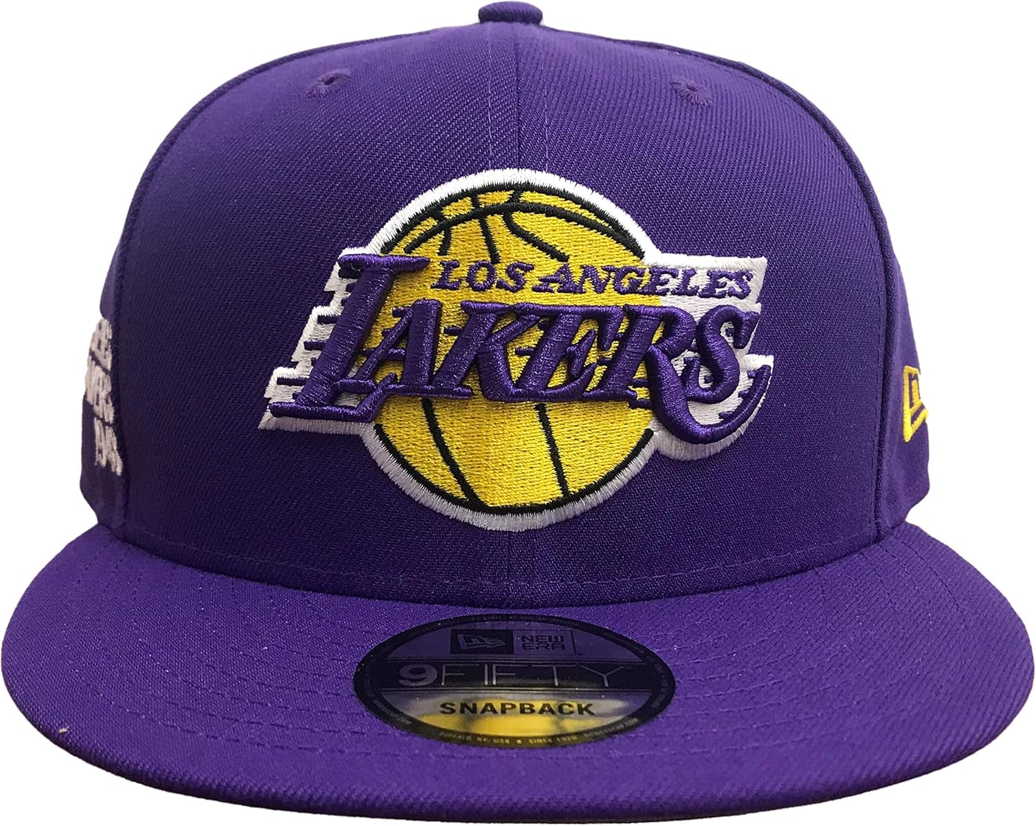 Amazon Com New Era Nba Los Angeles Lakers 9fifty Snapback Official Team Color Osfa Clothing