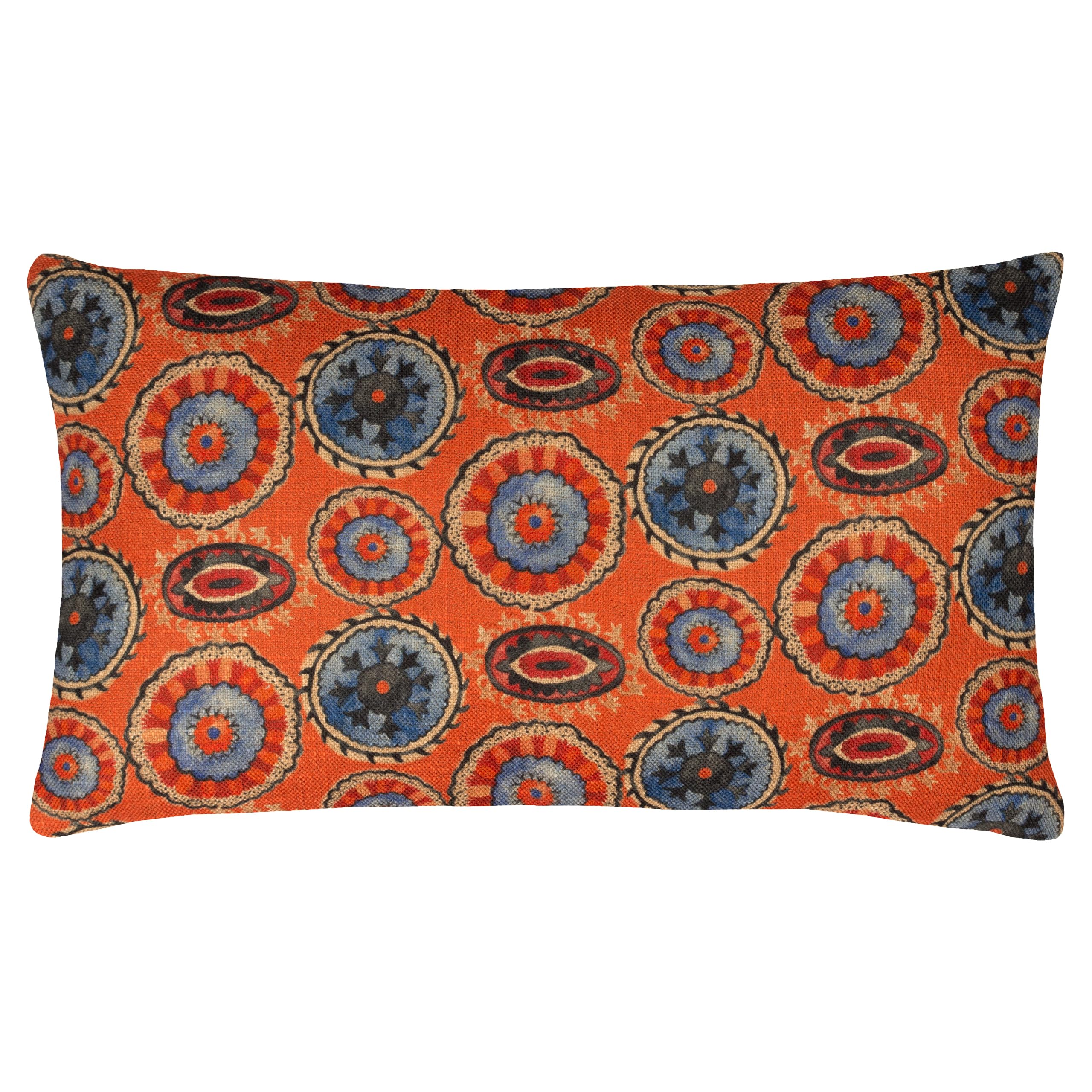 furn. Wylder Tropics Akamba Tribal Paisley Feather Filled Cushion