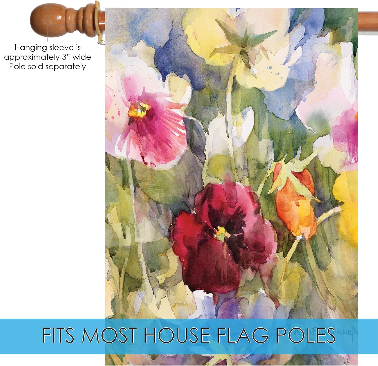 Outdoor Decor Toland Home Garden 118008 Pansies Posing 12 5 X 18 Decorative Usa Produced Garden Flag Patio Lawn Garden Elektroelement Com Mk