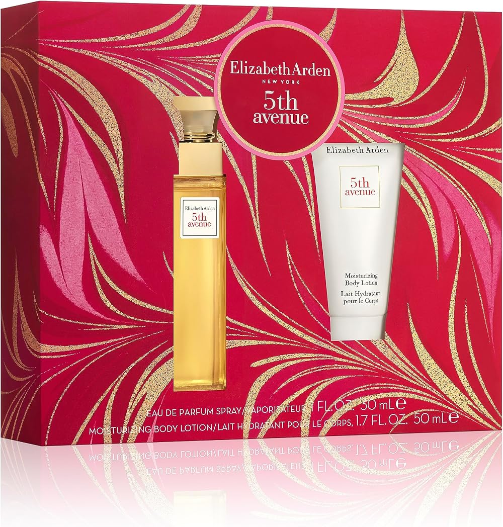 Elizabeth Arden 5th Avenue Eau de Parfum Body Lotion 30ml 2 Piece Gift Set for