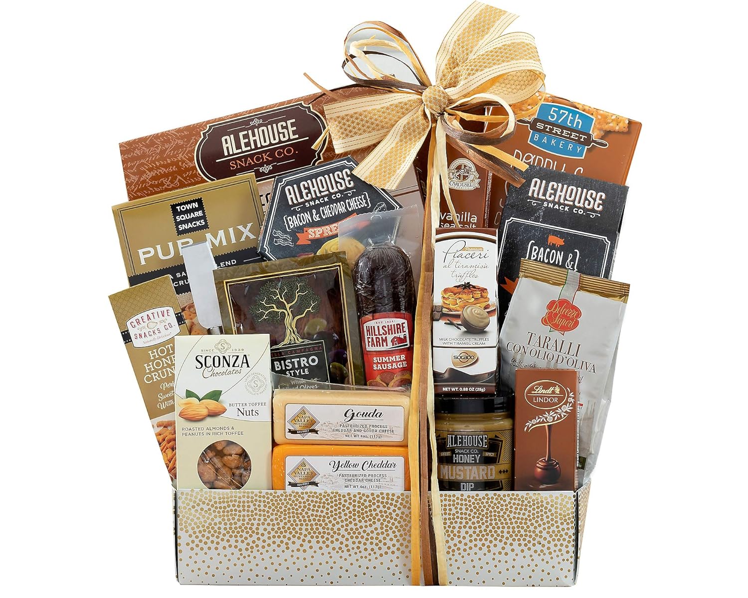 Deluxe Meat & Cheese Savory Assortment by Wine Country Gift Baskets
