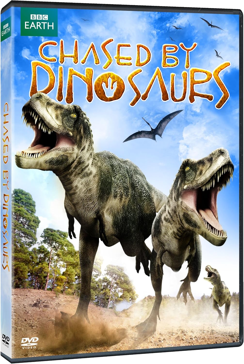 chased by dinosaurs the giant claw