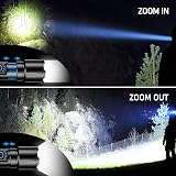 Blukar LED Flashlight Rechargeable 5000mAh IP67 Waterproof 5 Modes view 3
