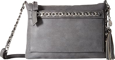 Jessica Simpson Womens Lilia Crossbody Slate Crossbody Bag