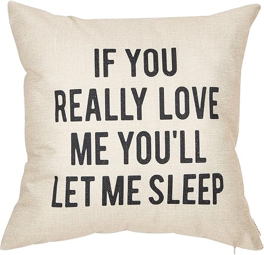 Amazon Com Fjfz If You Really Love Me You Ll Let Me Sleep Lover