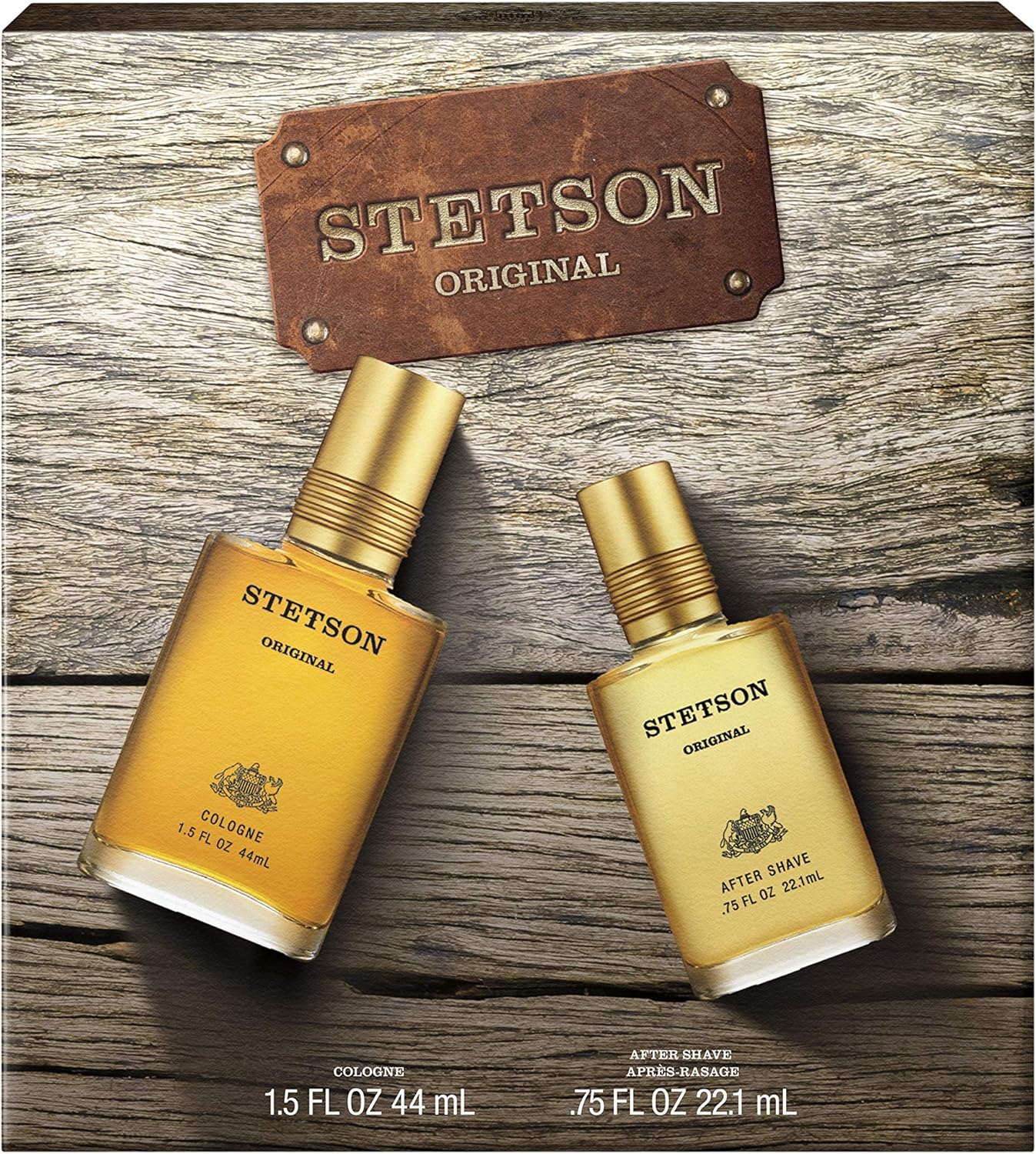 Stetson Original 2Piece Gift Set with 1.5Ounce Cologne and 0.75Ounce