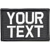 Customizable Text Patch - 2x3 Patch - Black