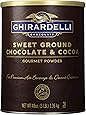 Ghirardelli Chocolate Sweet Ground Chocolate & Cocoa Beverage Mix, 48-Ounce Canister