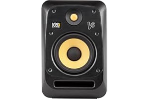 KRK V6 Series 4 6" 2-Way Powered Studio Reference Monitor, Black
