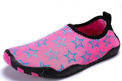Le LeKuni Badeschuhe Kinder Mädchen Jungen Schwimmschuhe Surfschuhe Barfus Schuhe Wasserschuhe Strandschuhe Aquaschuhe Rutsch