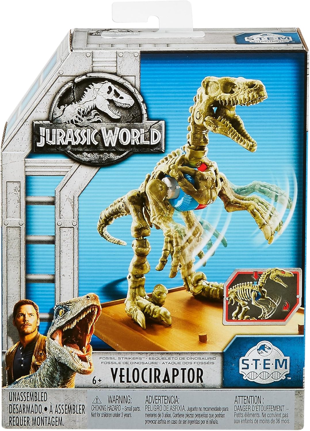 jurassic world stem fossil strikers