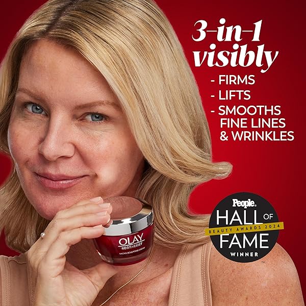 OLAY FACE MOISTURIZER, REGENERIST MICRO-SCULPTING CREAM FOR WOMEN, FRAGRANCE-FREE – HYDRATING, ANTI-AGING, ANTI-WRINKLE, FIRMING SKIN CARE – HYALURONIC ACID, NIACINAMIDE, AMINO PEPTIDES, 1.7 OZ