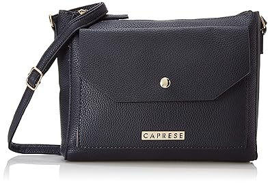 Caprese Glenn Womens Sling Bag (Navy)