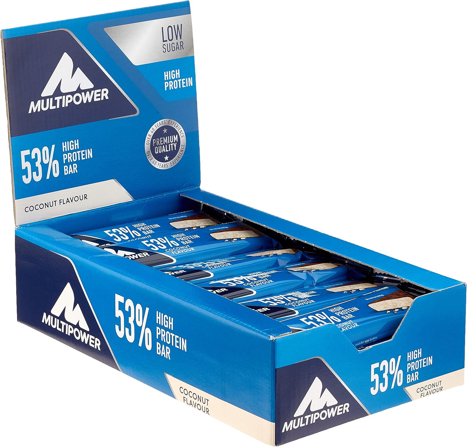 Multipower 53% Protein Bar 24 x 50g