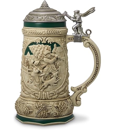 Amazon.com: Hallmark Keepsake Beer Stein Christmas Holiday