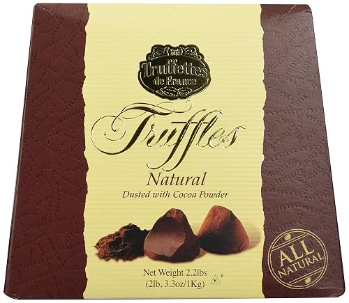 Chocmod Truffettes de France 2.2lbs (1Kg) All Natural Truffles in a ...