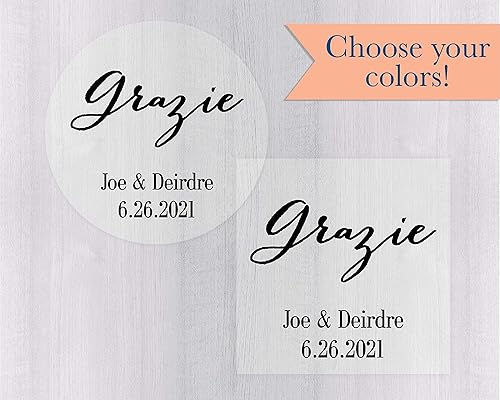 personalized clear stickers