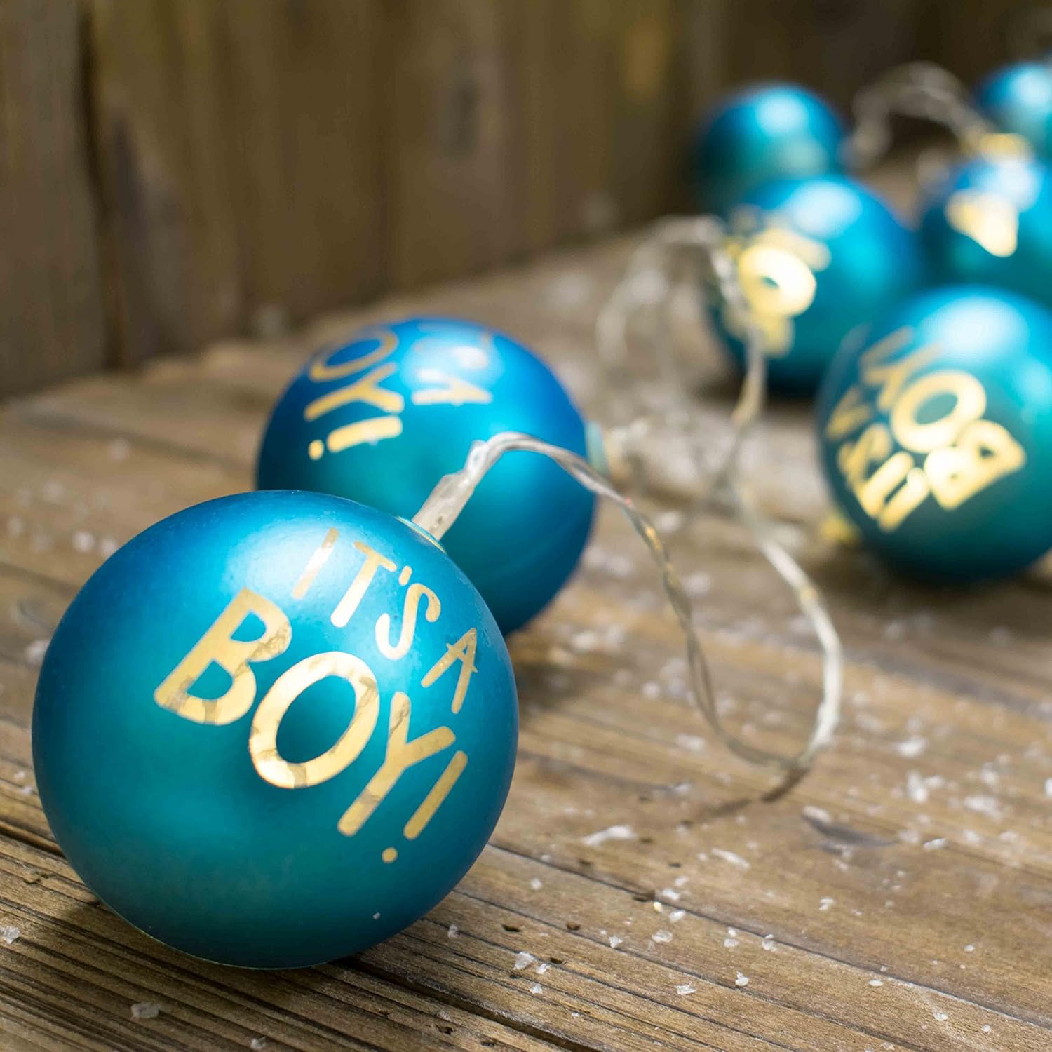 its a boy ornament