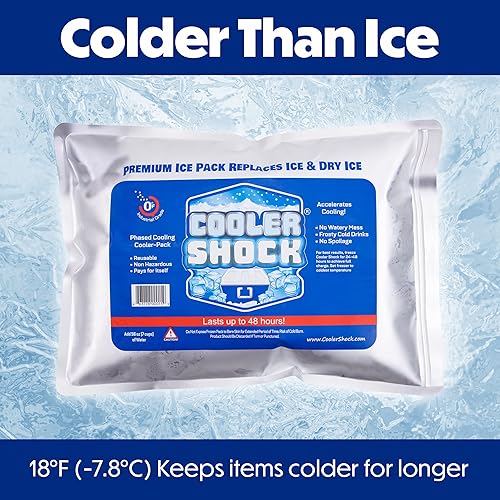 Cooler Shock Ice Packs for Cooler Large Cooler Ice Packs for