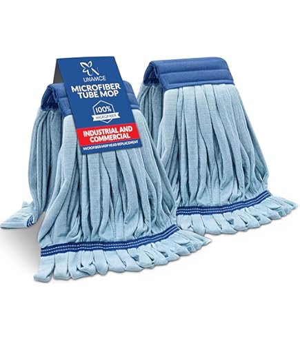 Genuine Joe Small Mophead - Wide Band Synthetic Blend For General Cleaning