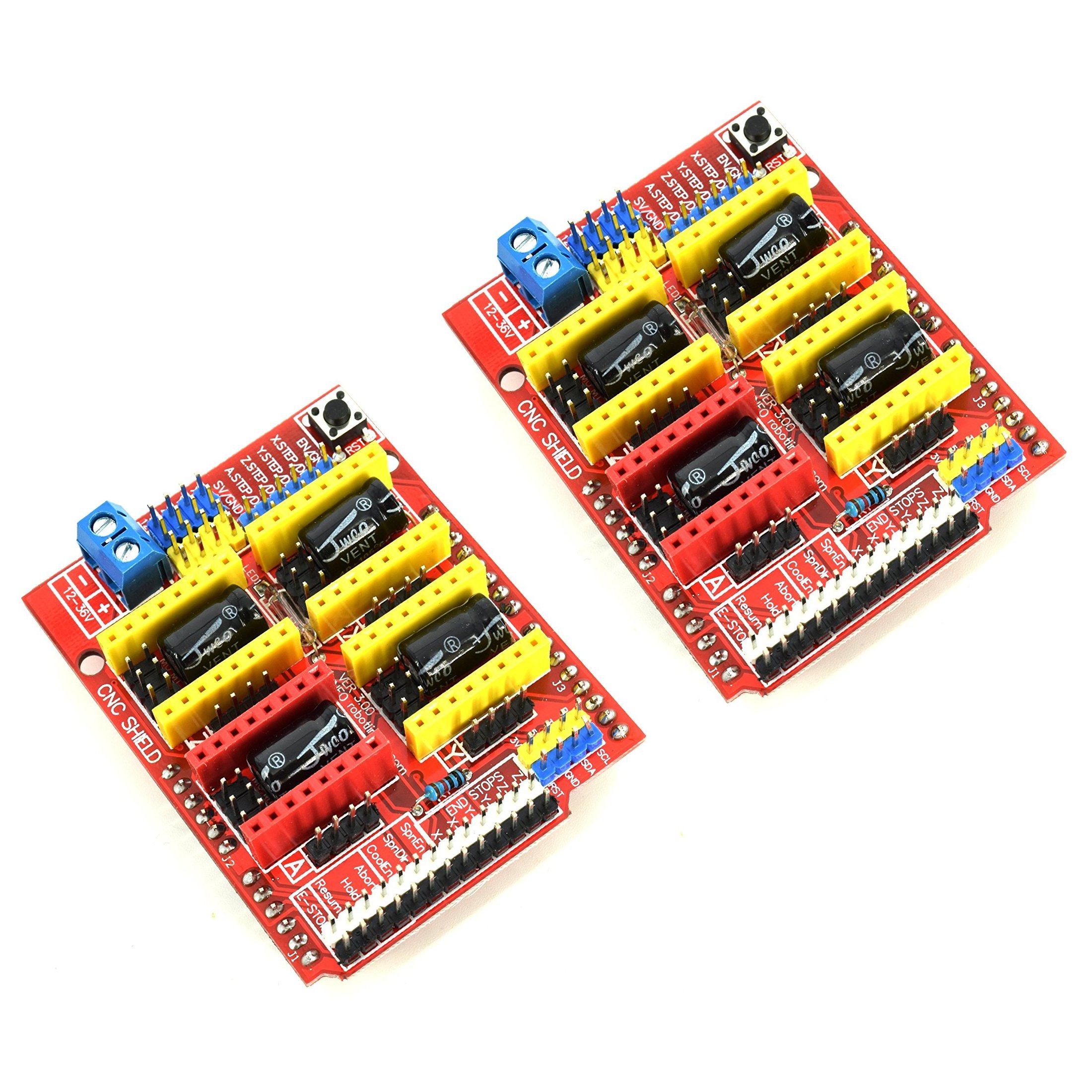 Buy Optimus Electric 2pcs CNC Shield Board for Arduino A4988 ...