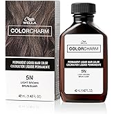 COLORCHARM Permanent Liquid Hair Color for Gray Coverage, Light Brown