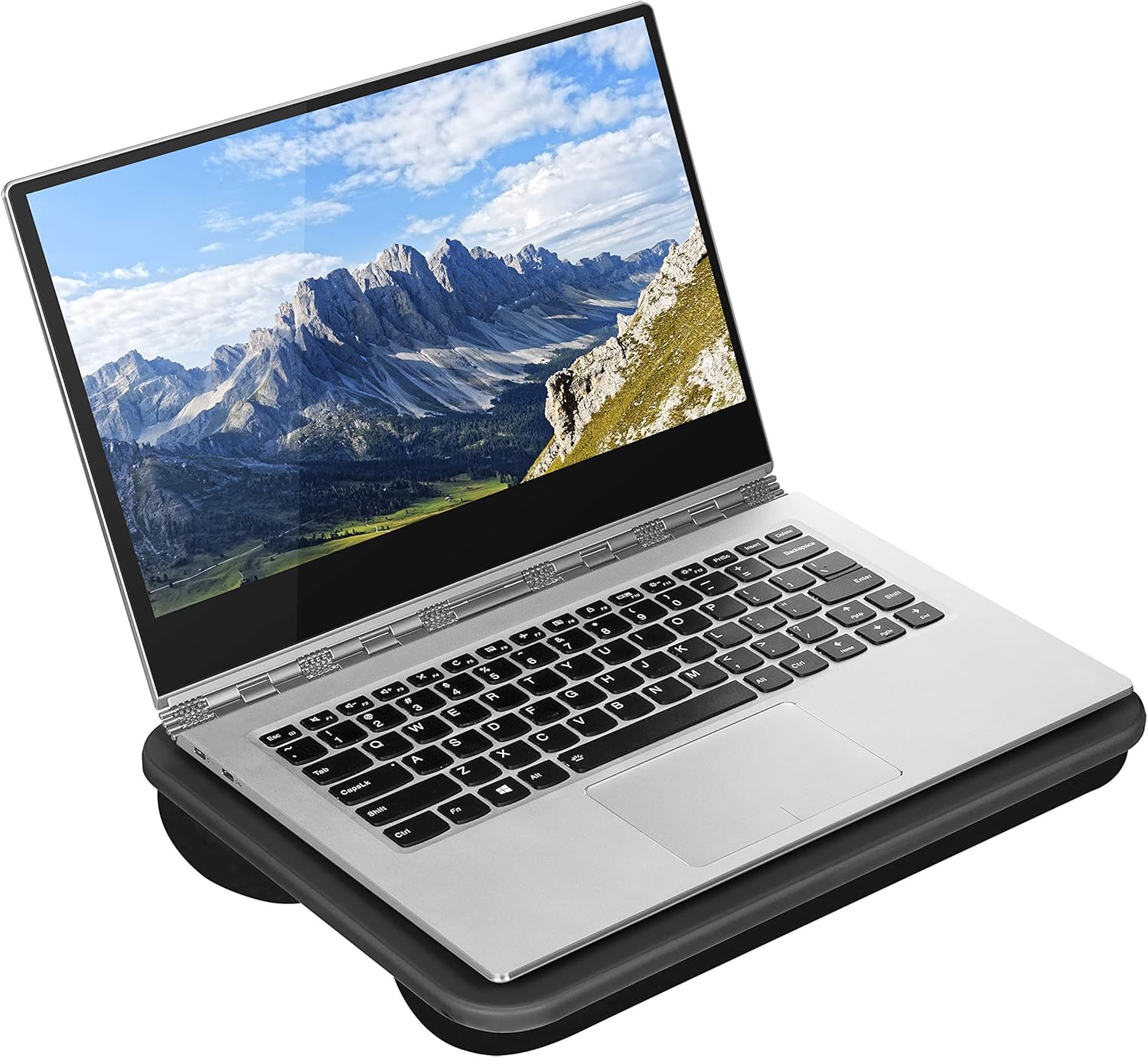 LapGear Compact Lap Desk - Black - Fits up to 13.3 Inch Laptops - Style No. 43108 : Office Products