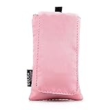 DURAGADGET Pink Cushioned Soft Player Case/Pouch