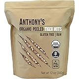 Anthony's Organic Peeled Tiger Nuts, 12 oz, Raw, Gluten Free, Non GMO, Paleo Friendly