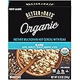 Better Oats Organic Bare Instant Multigrain Hot Cereal with Flax 8 ct Box