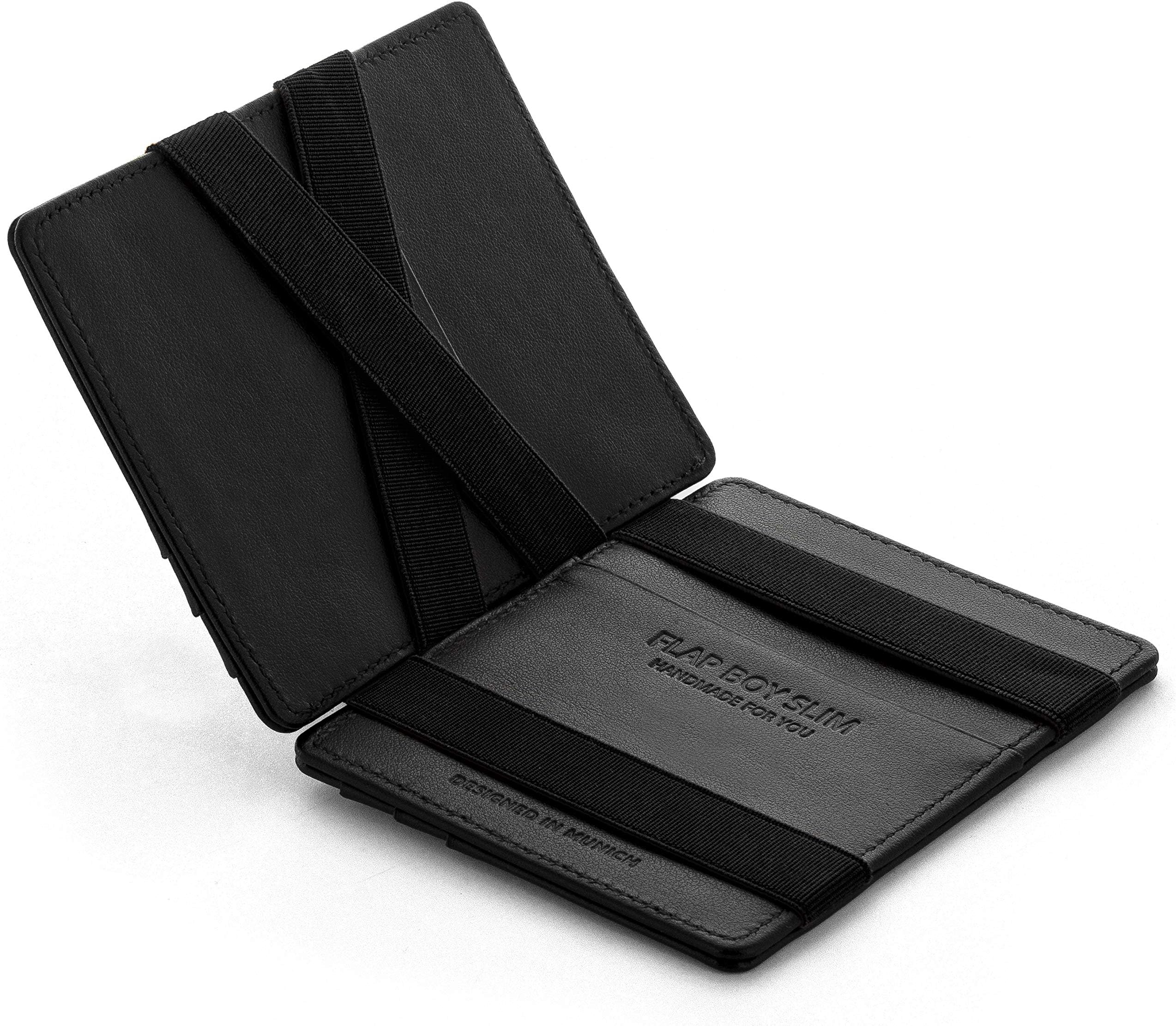 Magic Wallet Flap Boy Slim Front Pocket Jaimie Jacobs RFID
