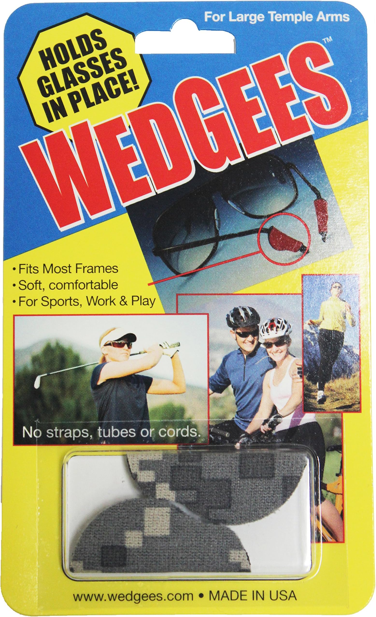 Wedgees Eyeglass Retainers and Eyewear Holders large Camo