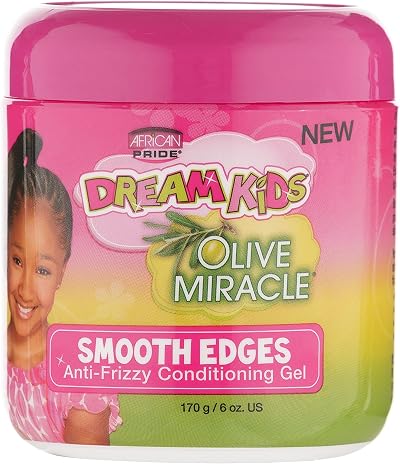 African Pride Dream Kids Olive Miracle Anti-Frizzy Conditioning Gel Smooth