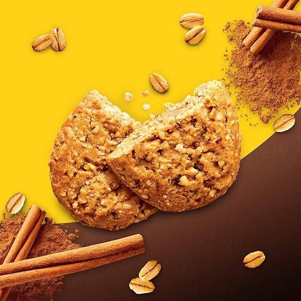 BELVITA SOFT BAKED BREAKFAST BARS, CINNAMON OAT, 5 PACKS (1 BISCUIT PER PACK)