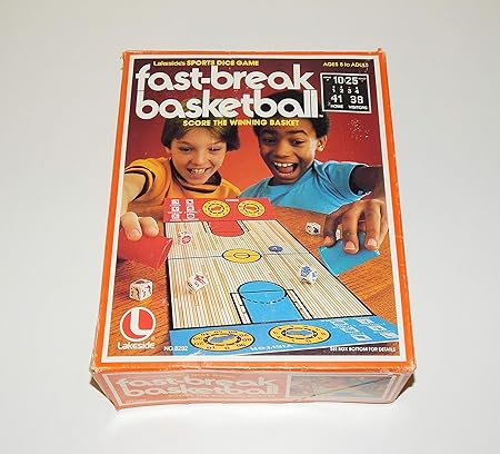 Amazon レイクサイド ファーストブレイクバスケットボール 1981 ゲーム 92 ボードゲーム おもちゃ