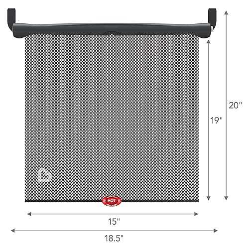 Munchkin Brica Sun Safety Car Window Shade with Heat Alert, Helps