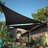 ShadeMart 9' x 9' x 9' Black Sun Shade Sail UPF50